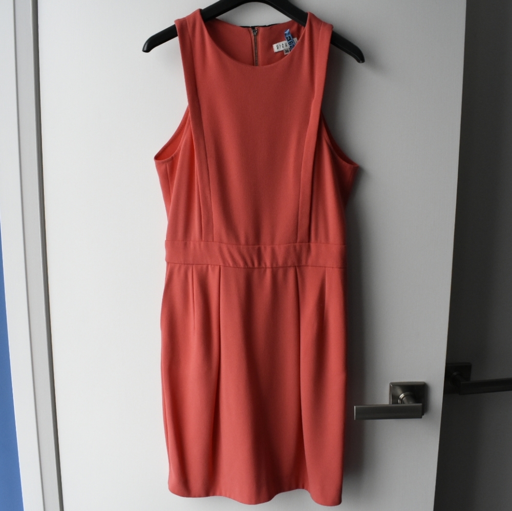 Claudie Pierlot Coral Cocktail Dress